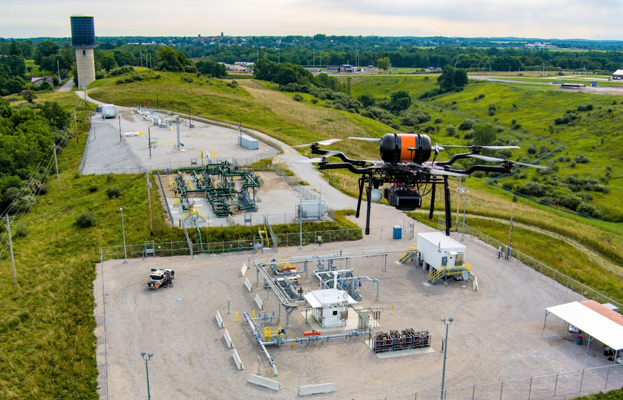 Shell Pipeline Inspection using hydrogen fuel cell powered UAV - Tinius Olsen