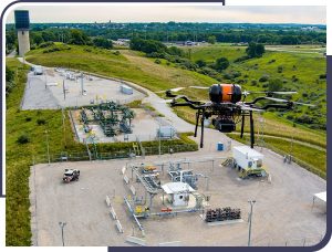 Shell pipeline inspection using hydrogen fuel cell powered UAVs
